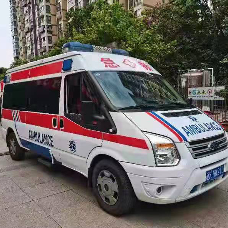 江宁长途救护车护送病人返乡